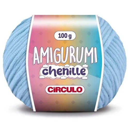 LINHA AMIGURUMI CHENILLE AZUIS / VERDES
